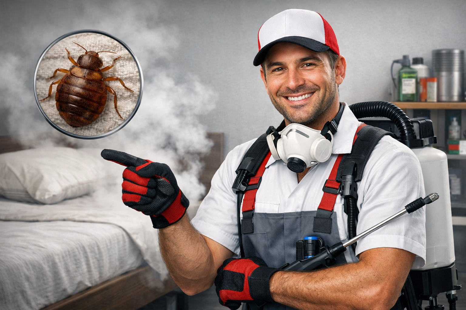 Bed bug exterminator treatment and removal team in Illinois